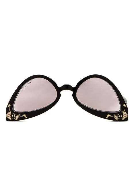 gucci cat eye sunglasses upside down